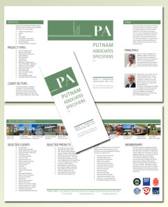 Brochure for Putnam Architect