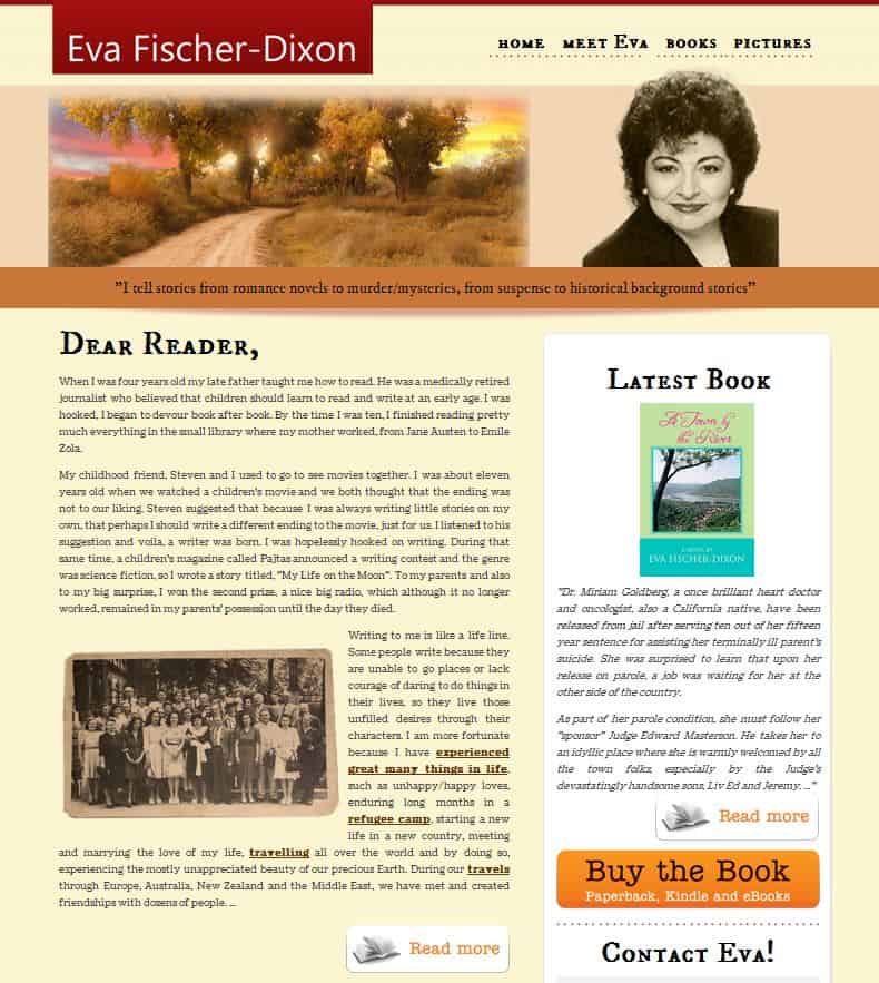 Author website