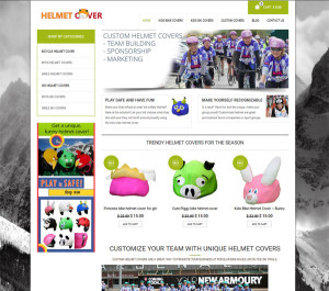 New eCommerce website for Helmet Cover