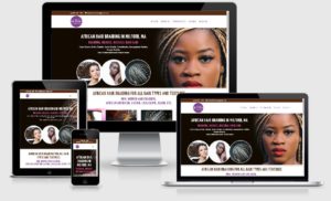 Hair Salon website design - Milford, MA