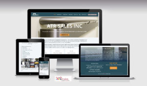 Industrial website - ATR Sales - Northborough MA