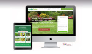 Landscape company website design - Worcester, MA