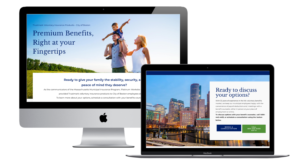 Insurance website design - Landing pages - Hopkinton, MA