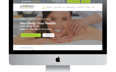 Massage Therapy Website Design